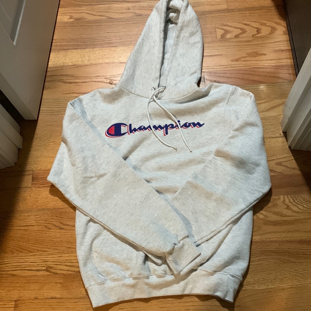 Champion gray hoodie